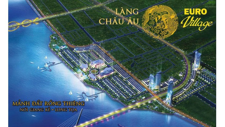 Tôi cần bán 600m2 Đất Biệt Thự Eurovillage1 Đà nẵng giá tốt.