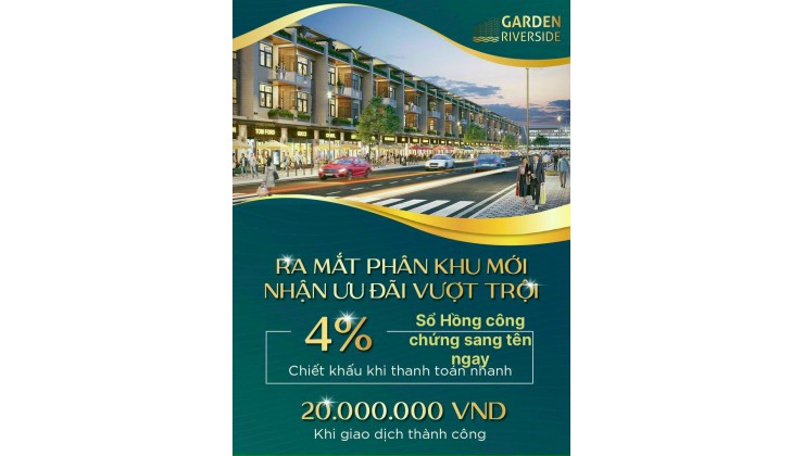 CỰC HẤP ĐẪN MỚ BÁN PHÂN KHU TIỀM NĂNG NHẤT KHU VỰC THANH TOÁN CHỈ TỪ 480tr SỠ HỮU