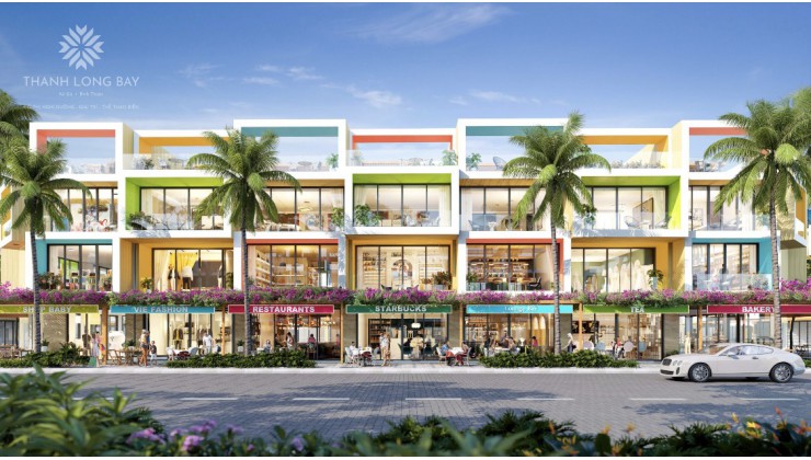 Thanh toán 35% sở hữu ngay nhà phố biển 2 mặt tiền phân khu đẹp nhất Thanh Long Bay, CK đến 1,9 tỷ