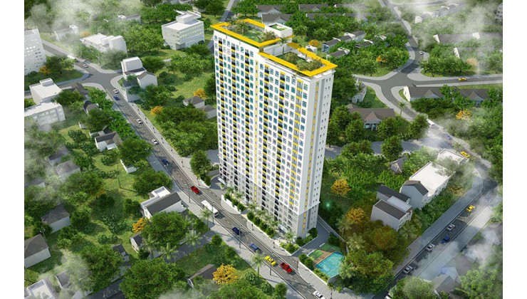 Cần bán căn hộ góc 55m2 mặt tiền Phạm Văn Đồng nối dài giá từ 1,5 tỷ , nhiều chương trình khuyến mãi