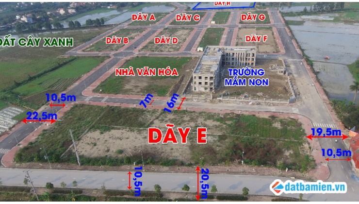 Bán đất đấu giá Kim Chân, tp Bắc Ninh 90m , mặt tiền 5m , giá 4,1 tỷ