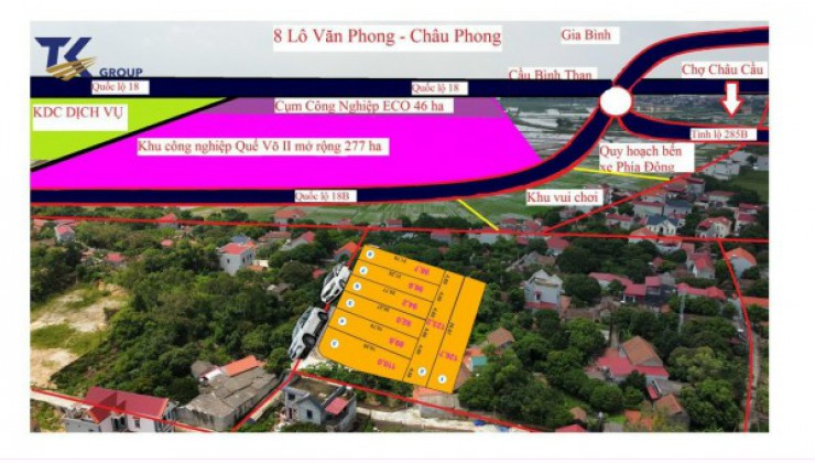 bán đất văn phong châu cầu quế võ bắc ninh
dt 92m.mt 4.6m
giá 1 tỷ 150tr