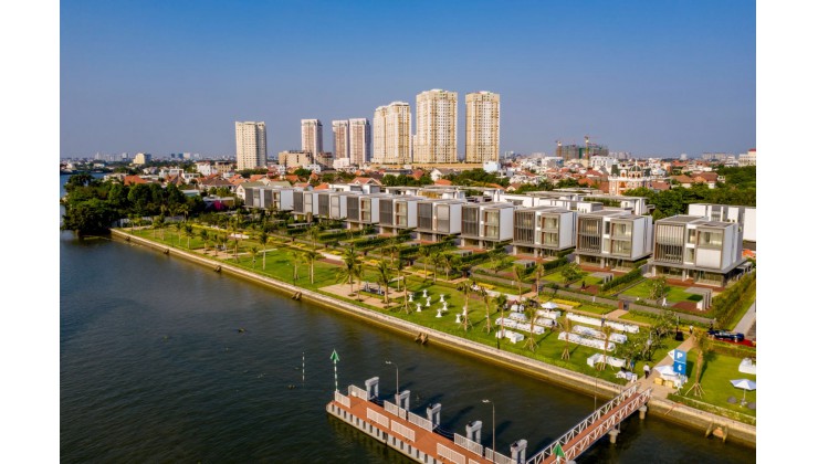 Bán biệt thự Holm Villas Thảo Điền căn góc view sông cực HOT 9/2022