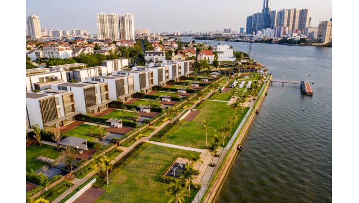 Bán biệt thự Holm Villas Thảo Điền căn góc view sông cực HOT 9/2022