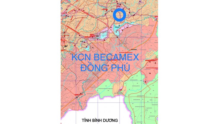 Đất ngay KCN Becamex 6300ha chỉ 3,5tr/m2