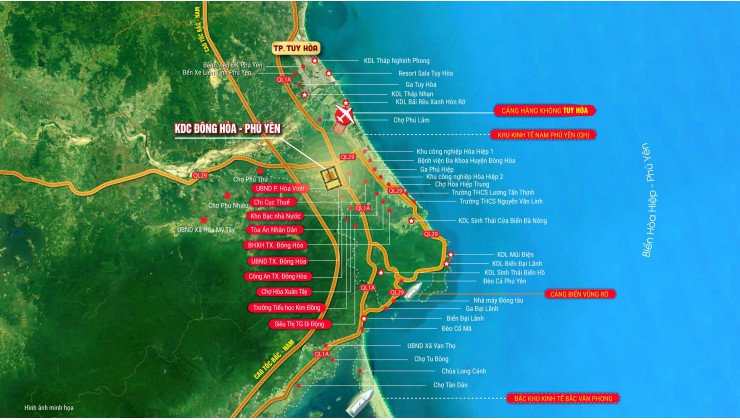 Đất nền ngay sân bay Phú Yên giá rẻ chỉ 14tr/m2 cách biển chỉ 5km, chủ ngộp bán gấp 2 lô liền kề