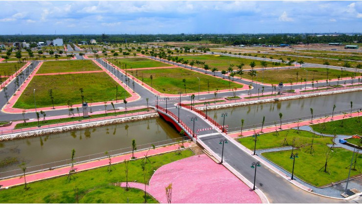 Bán đất nền Thủ Thừa Long An chỉ 1,4 tỷ đã có sổ hồng riêng từng nền và full thổ cư