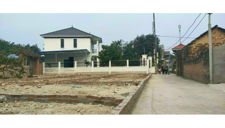 Bán đất full thổ cư tại Minh Trí,  giáp dự án KCN sạch Sóc Sơn giá 800tr