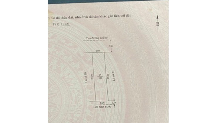 Bán đất 100m tại Bãi Huyên, Vân Tra, An Đồng, An Dương, Hải Phòng giá 2.47 tỷ. Lh 0886016609