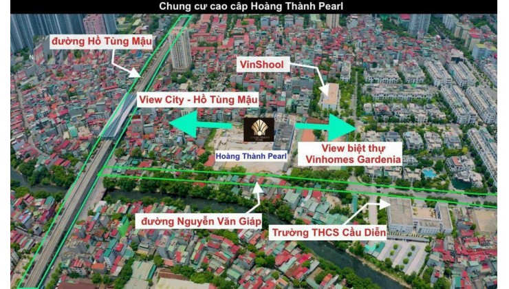 [Hoàng Thành Pearl - Mỹ Đình] Mở bán đợt 1 - chiết khấu đến 4,5% quà tặng 10 triệu - LH 24/7: 0975.366.774