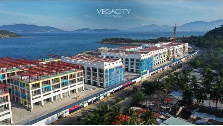 Bán, cho thuê và hoàn thiện nội thất Shophouse vị trí có 1 0 2 tại Vega City Nha Trang chỉ từ 9,8 tỷ/căn phù hợp mọi lại hình kinh doanh (đang bàn