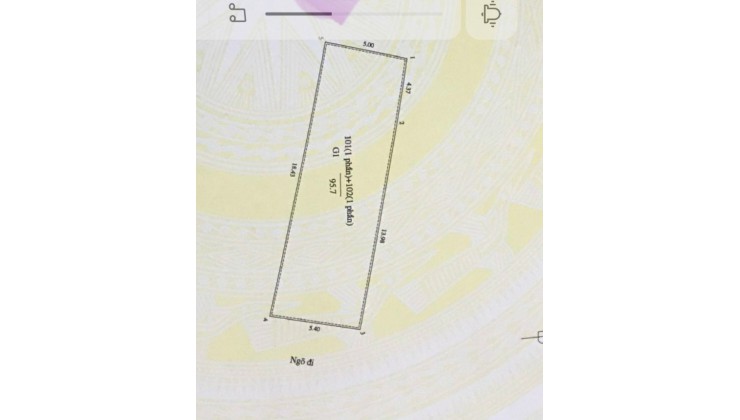 Hoàng Diệu, Đống Đa , CCMN 197m2 mt10m ngõ 3m (ngõ nông, thông tứ tung) chỉ nhỉnh 150tr/m2