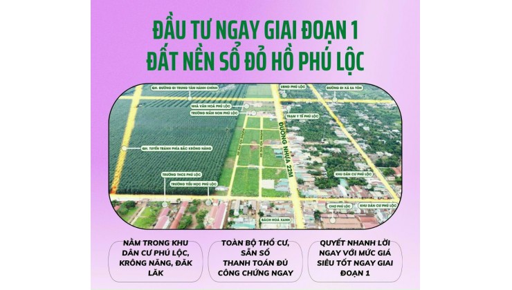 Chỉ 899tr/nền sở hữu ngay cặp lô đất nền ven Hồ Sinh Thái.