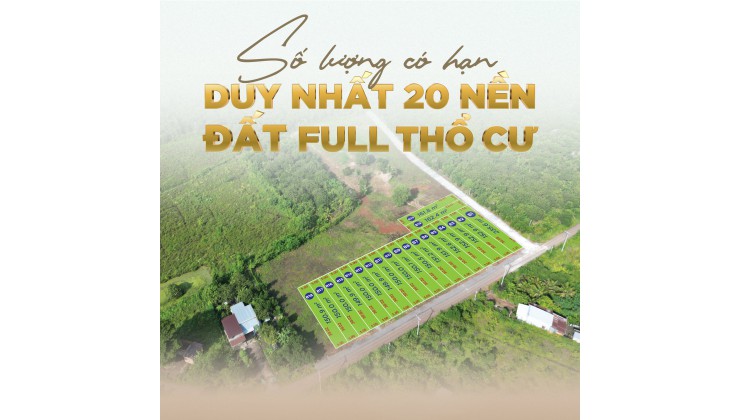 460  triệu sở hữu Đất nền thổ cư Thống Nhất, Đồng Nai diện tích 150m2