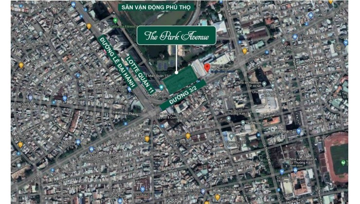 THE PARK AVENUE CĂN HỘ HOT NHẤT MẶT TIỀN ĐƯỜNG 3/2 QUẬN 11