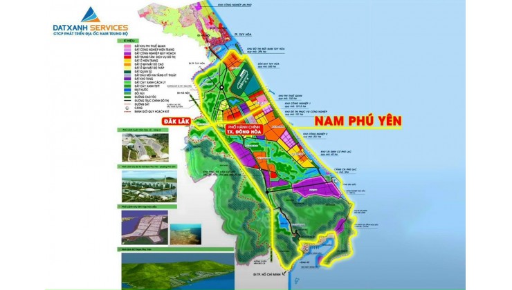 Đất nền sân bay Tuy Hòa Trung tâm hành chính khu đô thị Nam Phú Yên