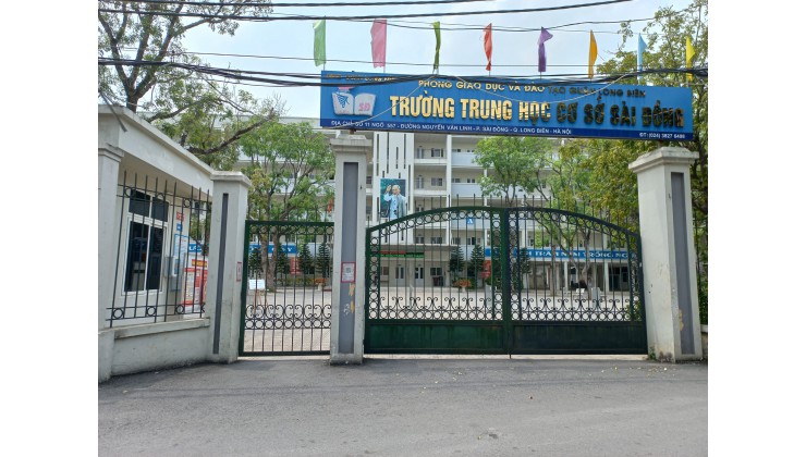 BÁN ĐẤT TẶNG NHÀ 3 TẦNG  SÀI ĐỒNG 110M  5.5 M  LÔ GÓC NGÕ Ô TÔ TRÁNH CHỈ 10.3 TỶ . LH E VŨ TÂM