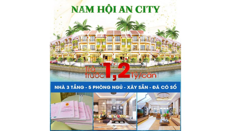 TRẢ TRƯỚC 1,2 TỶ SỞ HỮU SHOPTEL 3 TẦNG ĐÃ CÓ SỔ