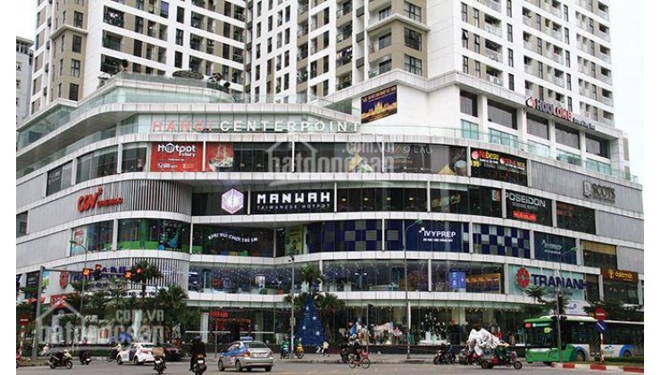 Siêu hot 1500m2 thông sàn Ngã tư Lê Văn Lương tòa Center Point phù hợp nhà hàng, showroom, vui chơi trẻ em