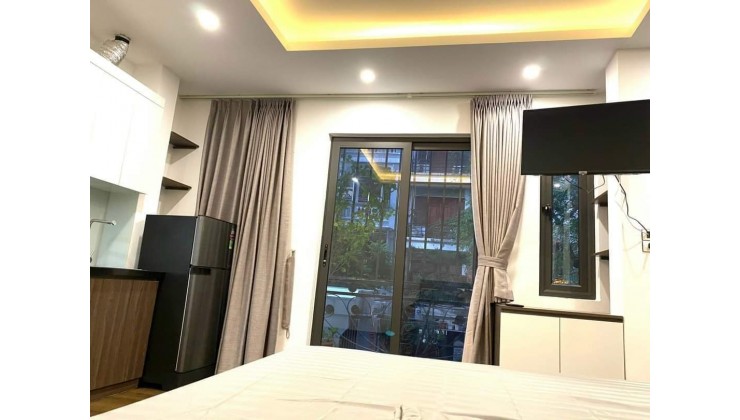 Toà nhà căn hộ cho thuê Trịnh Công Sơn, full nội thất 24P, DT 125tr/tháng ô tô, 100m-13.9 tỷ