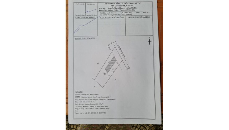 Bán 640m2 đất MT Tô Hiến Thành, Bảo Lộc cách đại học Tôn Đức Thắng 700m. LH:0904485354