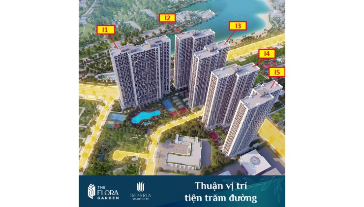 CHÍNH CHỦ CẦN TIỀN BÁN GẤP CĂN HỘ 1N+1, IMPERIA SMART CITY, 43.3M2
GIÁ : 1,950 TỶ