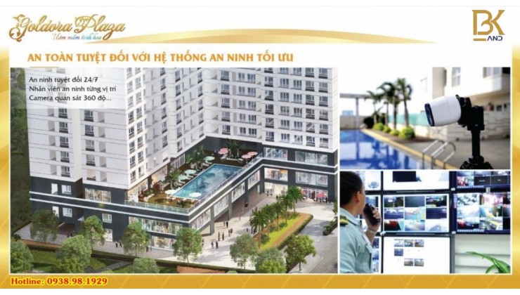 Cho thuê Shophouse Goldora Plaza từ CDT gần Phú Mỹ Hưng giá rẻ mặt tiền đường Lê Văn Lương