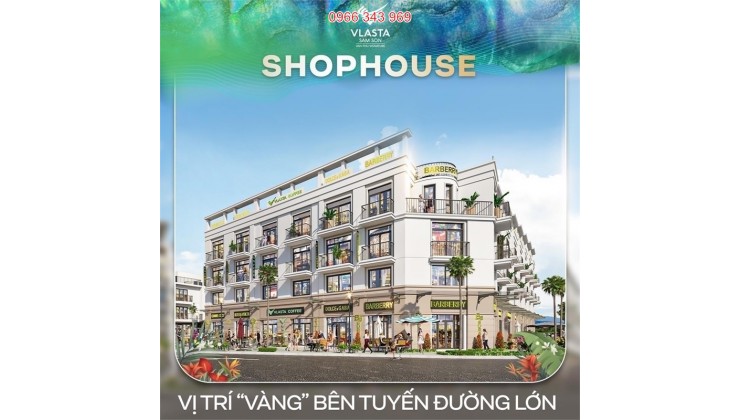 SỔ ĐỎ LÂU DÀI. BIỆT THỰ ,SHOPHOUSE MẶT BIỂN VLASTA - SẦM SƠN - CĐT:  0966 343 969