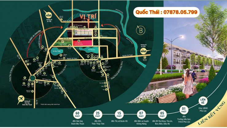 Mở bán đất nền Biệt Thự Nghỉ Dưỡng ven Hồ Sinh Thái ở Đak Lak , giá chỉ 899tr.