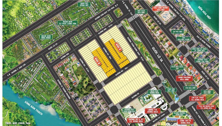 Đất Chính Chủ cần tiền gởi bán gấp lô đất trung tâm hành chính Phú Yên, giá tốt hơn thị trường vài trăm triệu