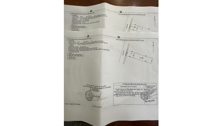 Bán đất đường lộ Hậu Tân Thạnh Tây