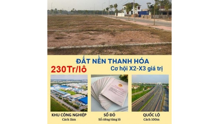 ĐẤT NỀN THANH HOÁ CHỈ TỪ 150TRIỆU. 
ĐẤT NỀN PHÚ THỌ CHỈ TỪ 300TRIỆU.