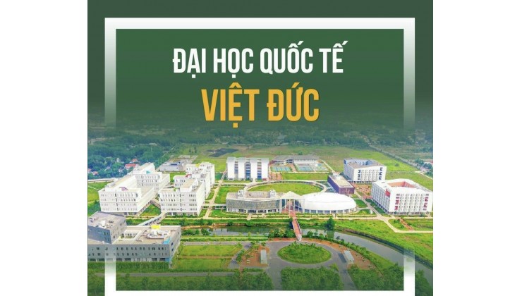 nhà phố Ecolake cách đại học Việt Đức chỉ 1,2Km