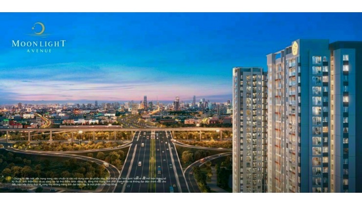 Căn Hộ Trung Tâm Thủ Đức Moonlight Avenue View Land Mark Giá Chỉ 4,7 Tỷ - Chiết Khấu 43%