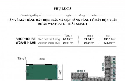 Cần tìm khách mua lại căn Shophouse 1 trệt 1 lầu vỉa hè rộng 15m , mặt tiền đường Nguyễn Văn Linh, Shophouse khối đế trong Dự án, thuận lợi kinh doanh nhiều ngành nghề