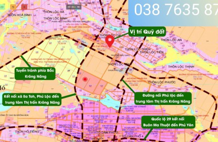 Mua Bán Nhà Đất Phú Lộc Krong Năng - MỞ BÁN ĐẤT NỀN  TRUNG TÂM HÀNH CHÍNH HUYỆN