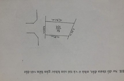 BAN NHÀ ĐẤT  XÓM TRONG UY NỖ