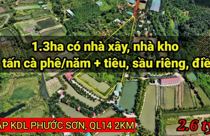 NHÀ VƯỜN CẠNH KHU DU LỊCH, 2 NHÀ, HỒ CÁ RỘNG