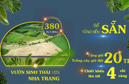 Đất vườn view sông sẵn sổ đỏ trao tay!!!