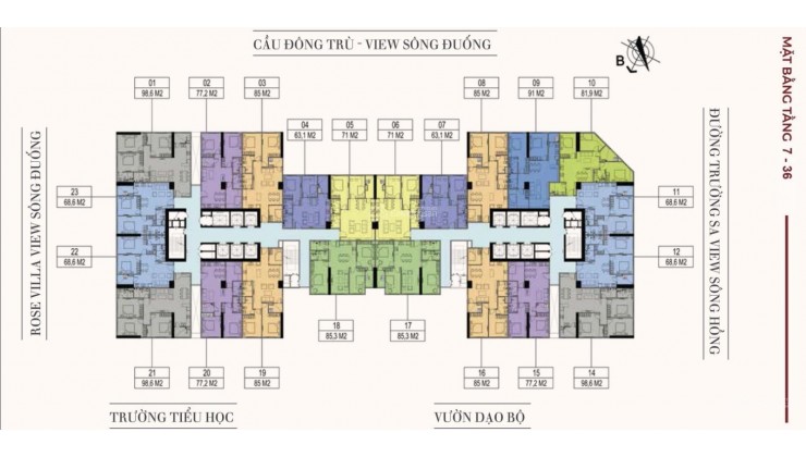 Gần sông-Cận phố- 10 suất ngoại giao-giá chỉ từ 1,651ty-ưu đãi khủng-hỗ trợ lãi suất cực hấp dẫn