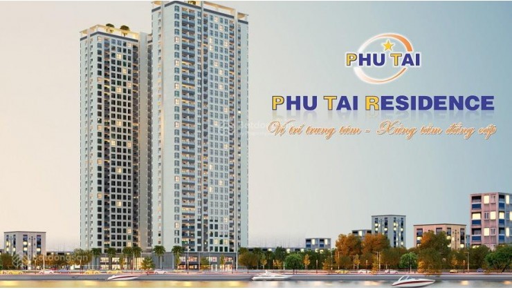 Phú Tài Residence QUy Nhơn, chung cư giá rẻ, đã bàn giao, sổ sẵn