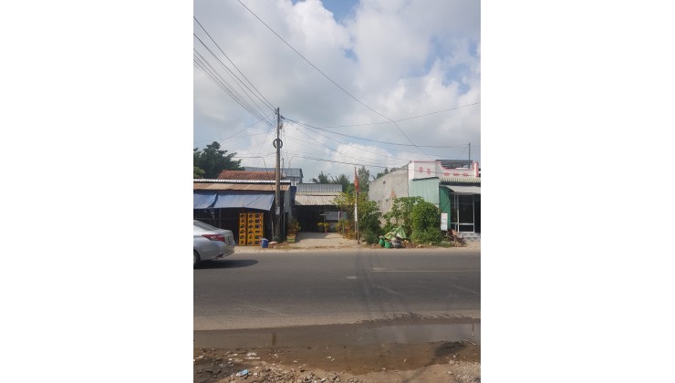 Bán đất mặt tiền Quốc lộ 91 Chợ Vịnh Tre - Khóm Vĩnh Thuận, Thị Trấn Vĩnh Thạnh Trung