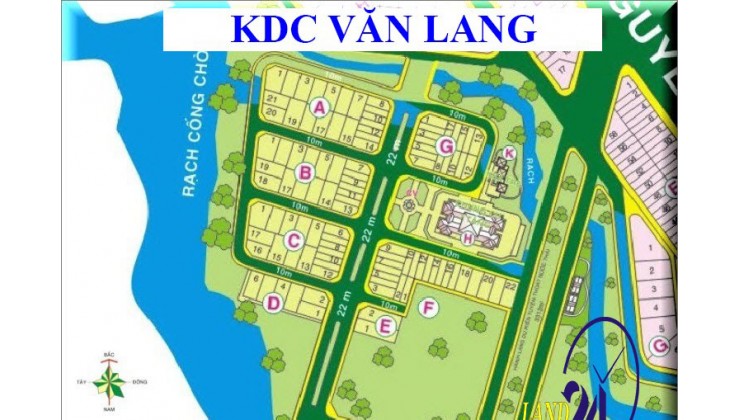 Bán 3 căn nhà liền kề đường số 1 KDC Văn Lang (Bình Chánh)