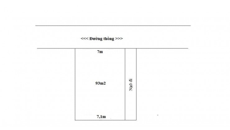 MẢNH ĐẤT VÀNG PHÚ DIỄN ĐẦU TƯ XÂY CCMN HOẶC CHIA LÔ – LÔ GÓC - NGÕ THÔNG – CÁCH Ô TÔ 40M - DIỆN TÍCH 93M GIÁ 6.1 TỶ