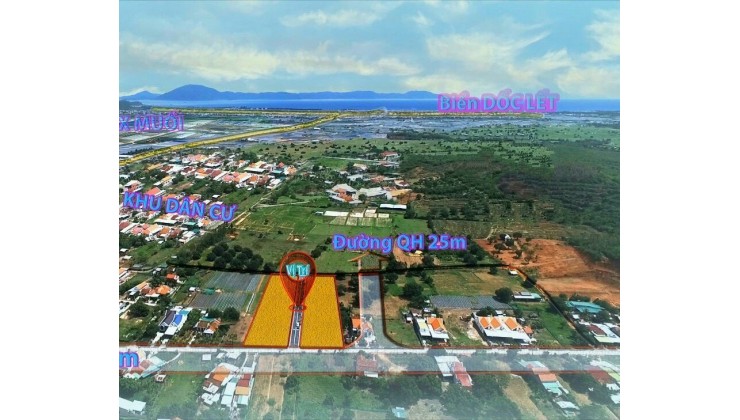 Bán nhanh lô đất 2 MT tại thị xã Ninh Hoà, đường liên tỉnh DT7 (LG: 42m)-hàng đẹp giá cực tốt
