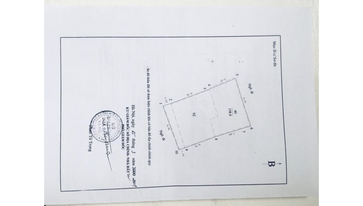 Đất Đầu Tư– 2 Mặt tiền  2 Mặt Ngõ Trước Sau – Mặt tiền 9.5M -160M2 -11 Tỷ-Nhấn để xem thửa