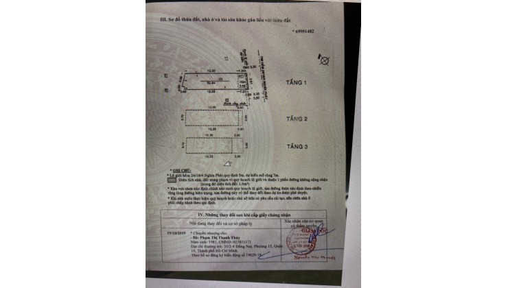 Bán NHANH lô đất kèm bản thiết kế nhà tại Nghĩa Phát, Tân Bình, HCM