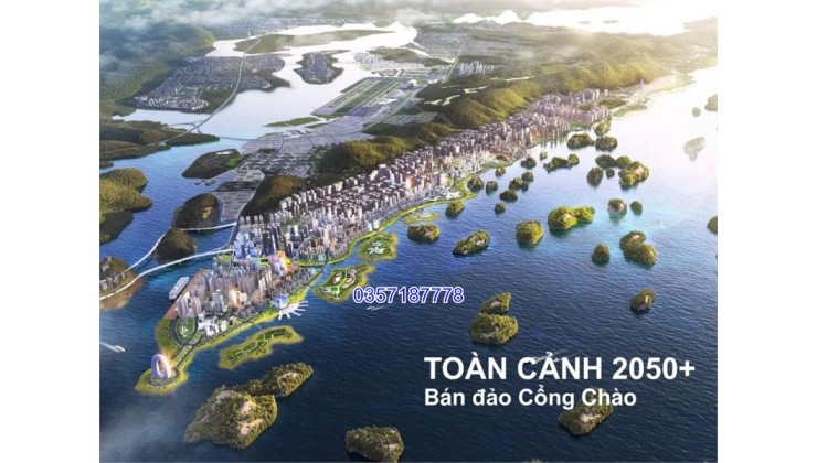 II Bán đất lô góc dự án Phương Đông, Vân Đồn, Quảng Ninh.