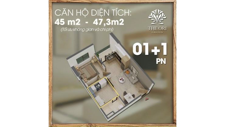 Căn hộ The Ori Garden chuẩn chất Nhật tại Đà Nẵng