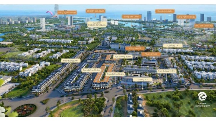 Dự Án Đất Nền Giá Rẻ Tam Quan - Grand Navience City